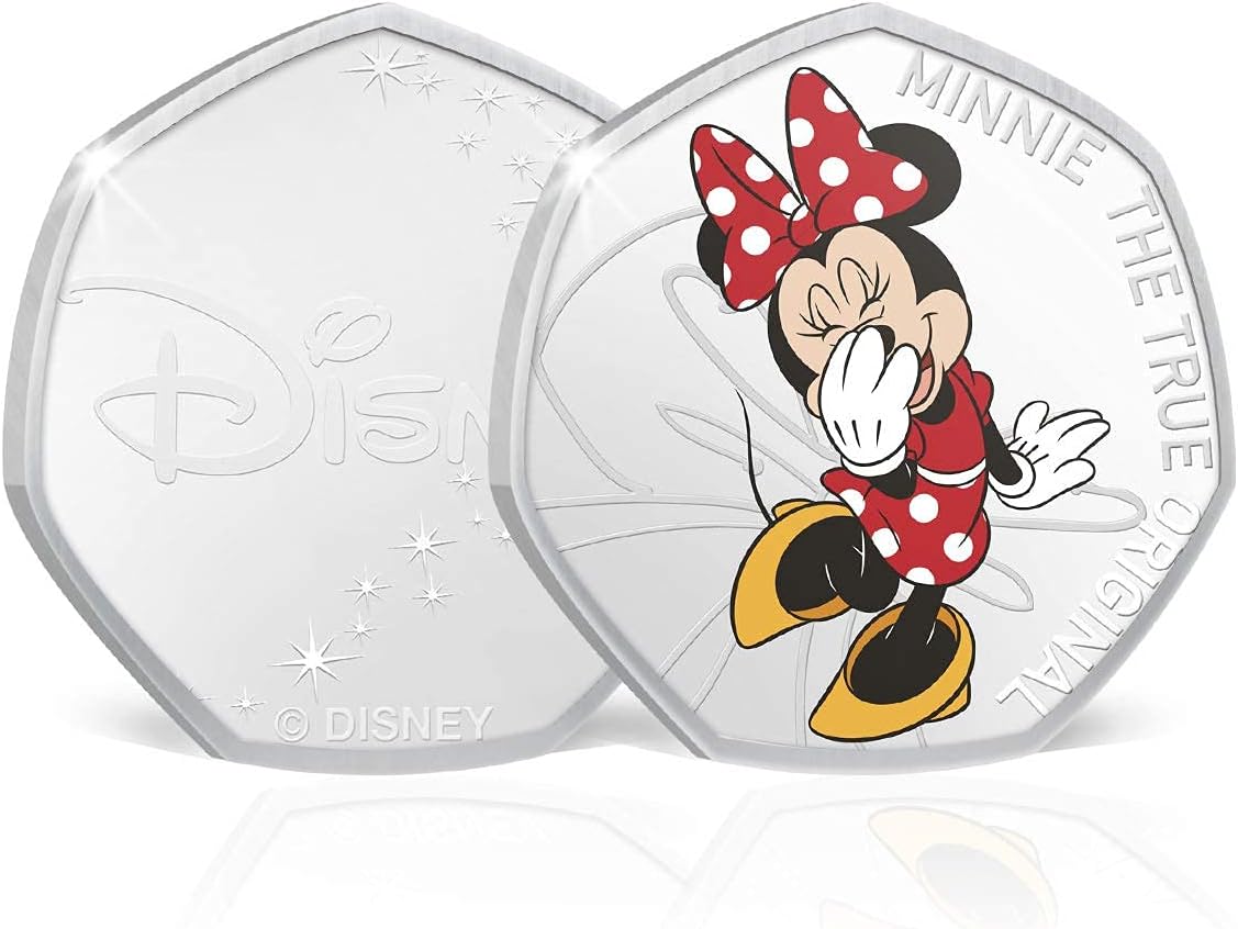 Colección MINNIE MOUSE. 6 Monedas de Minnie a través del Tiempo, presentadas en un Bonito Album de Coleccionista. Edición Limitada