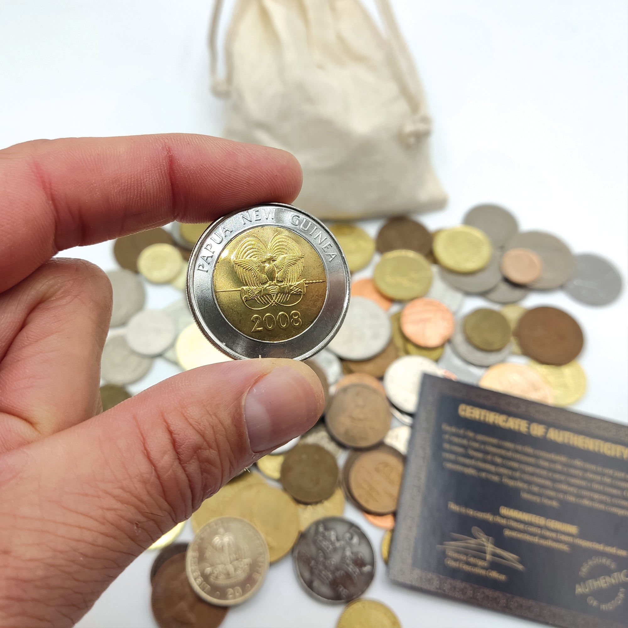 Pound de Monedas Únicas de Todo el Mundo