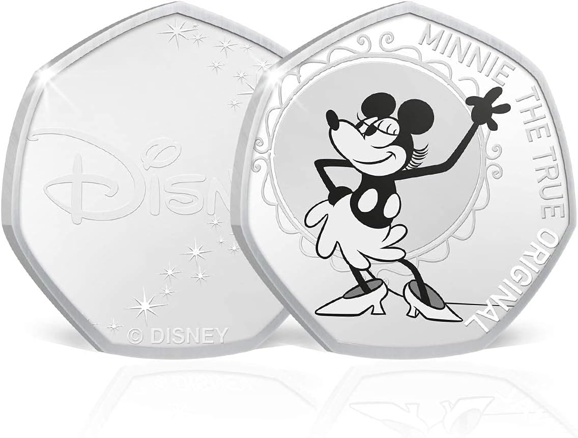 Colección MINNIE MOUSE. 6 Monedas de Minnie a través del Tiempo, presentadas en un Bonito Album de Coleccionista. Edición Limitada