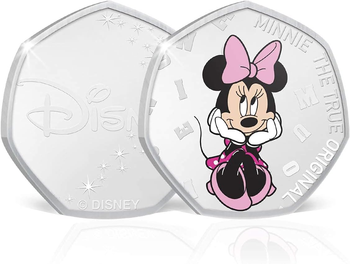 Colección MINNIE MOUSE. 6 Monedas de Minnie a través del Tiempo, presentadas en un Bonito Album de Coleccionista. Edición Limitada