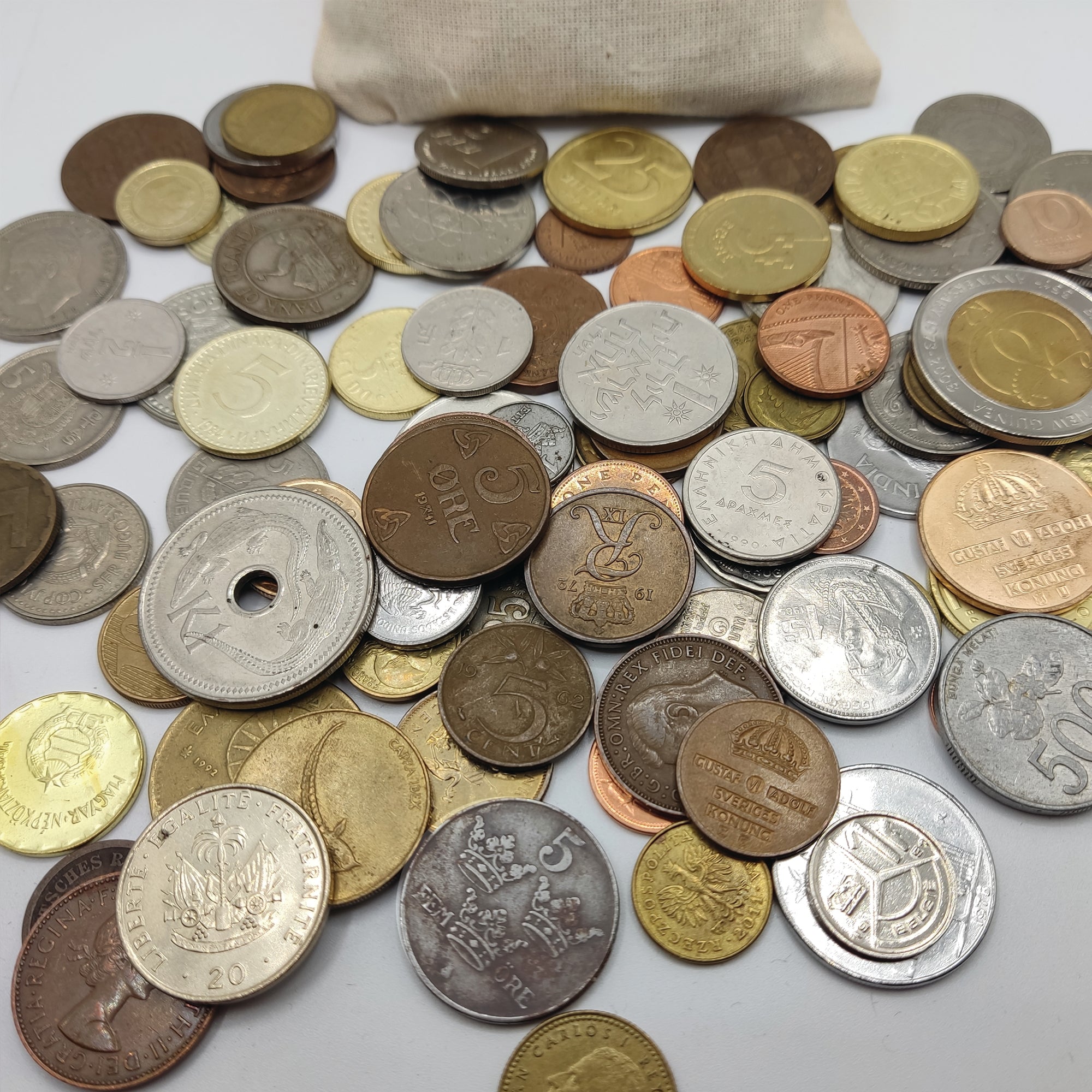 Pound de Monedas Únicas de Todo el Mundo