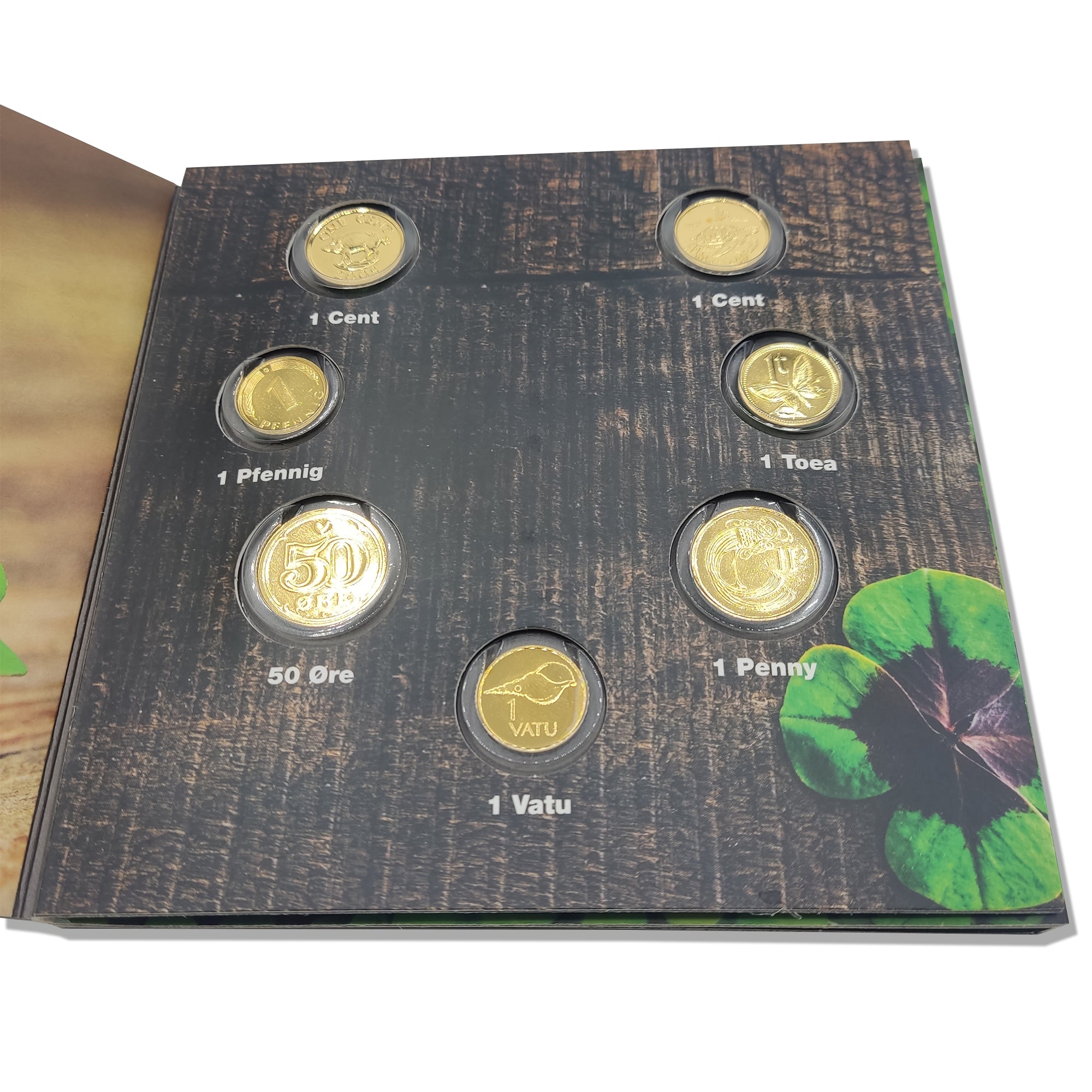 Colección "Lucky coins". Las 7 monedas de la suerte en Oro 24k.