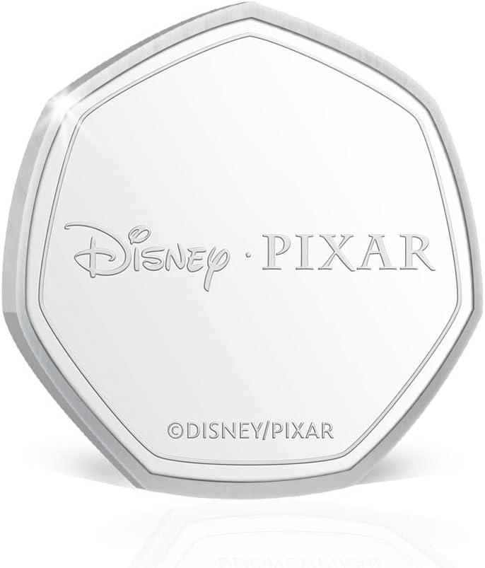 Disney Pixar. Medalla conmemorativa de Buzz Lightyear. Bañada en Plata