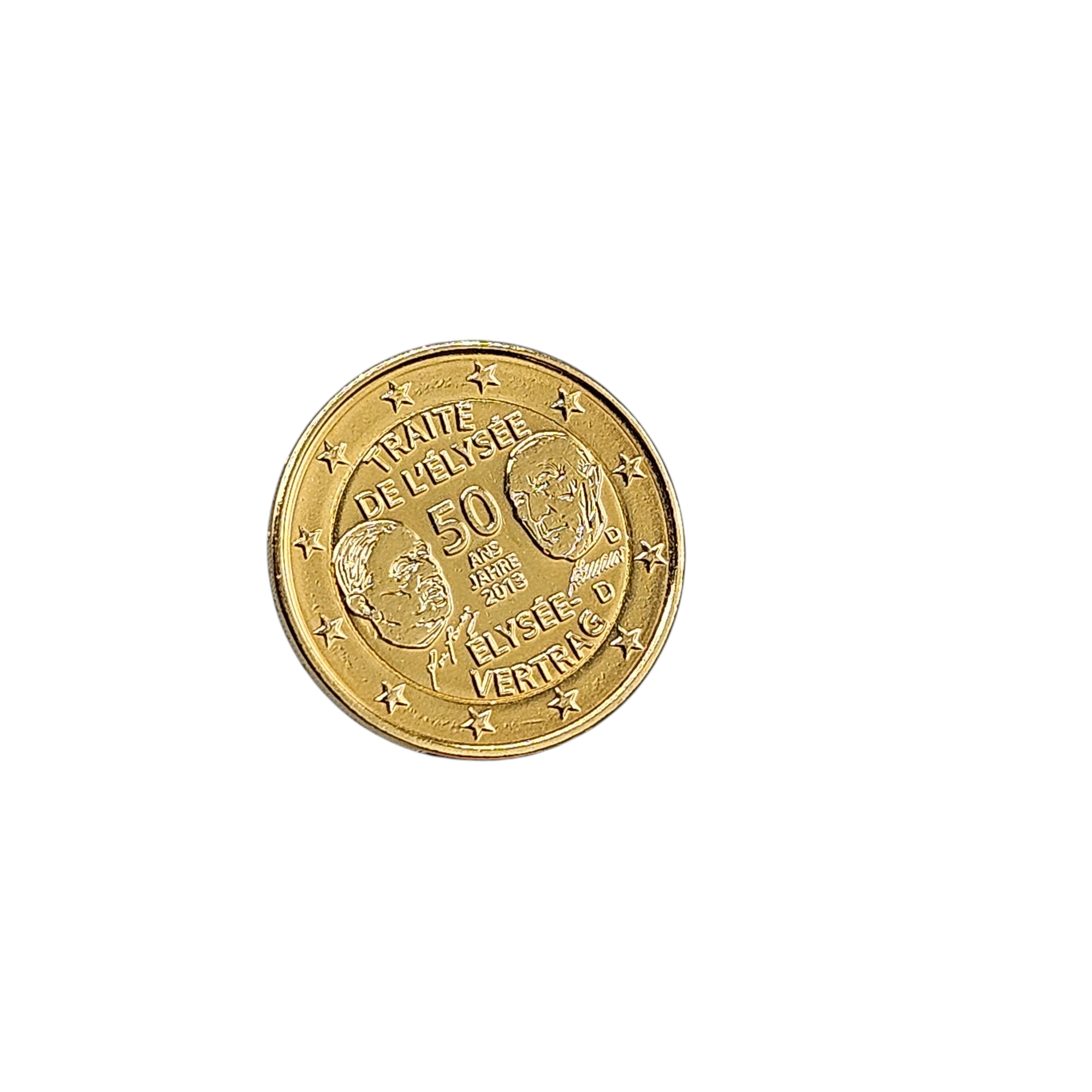 Colección exclusiva de monedas de 2 euros en oro de 24 quilates