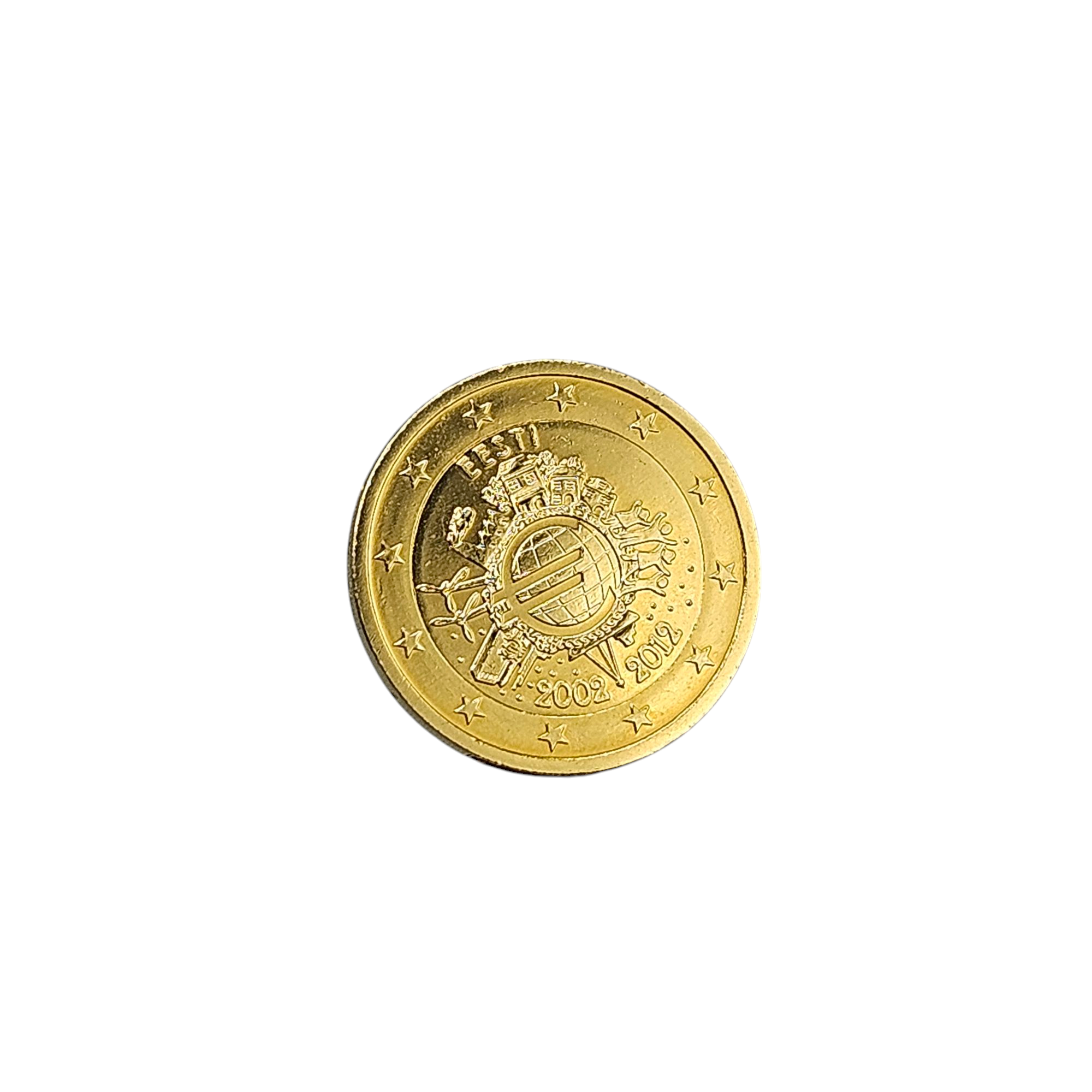 Colección exclusiva de monedas de 2 euros en oro de 24 quilates