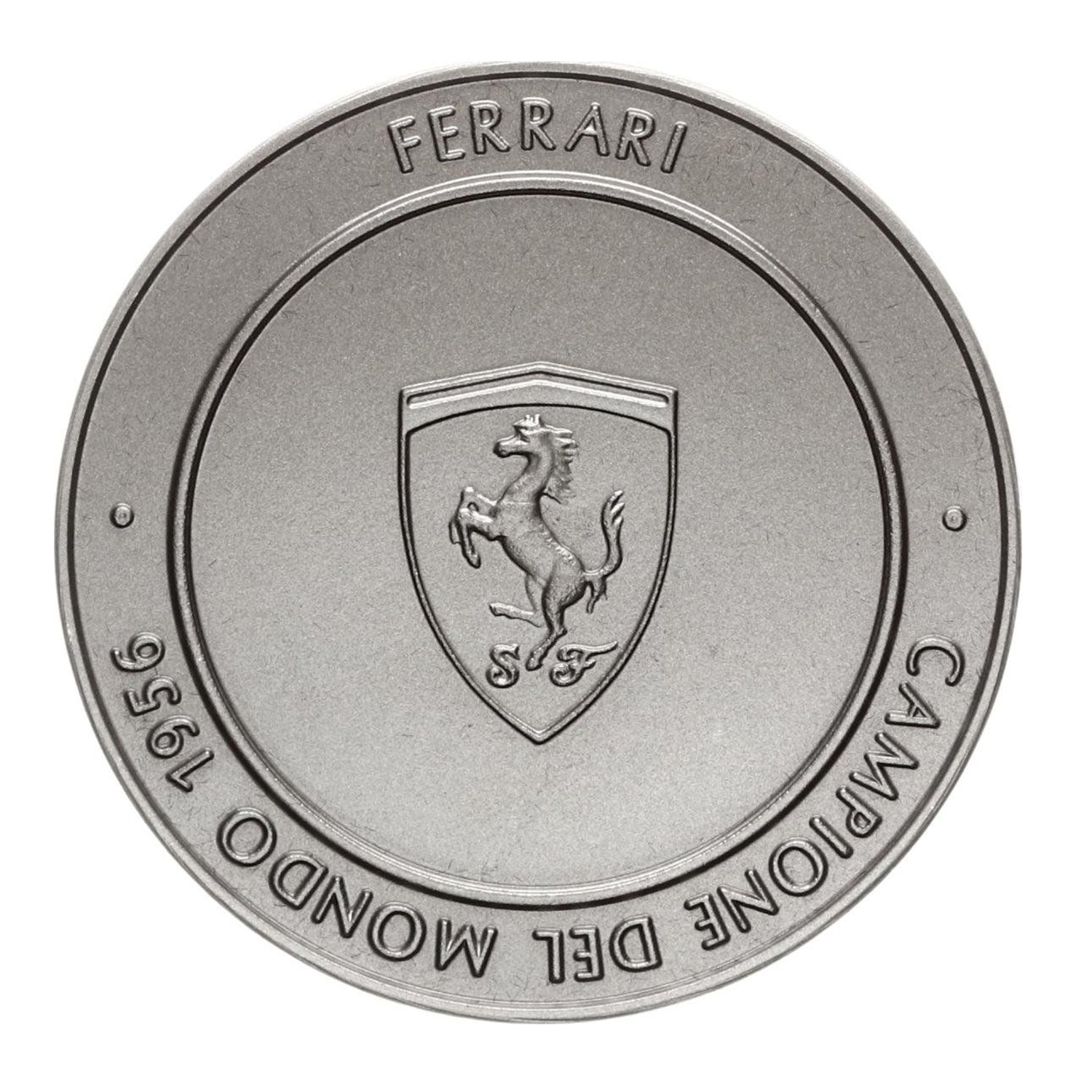 Medalla Oficial Ferrari Campeonato F1: Titanio, Edición 1956