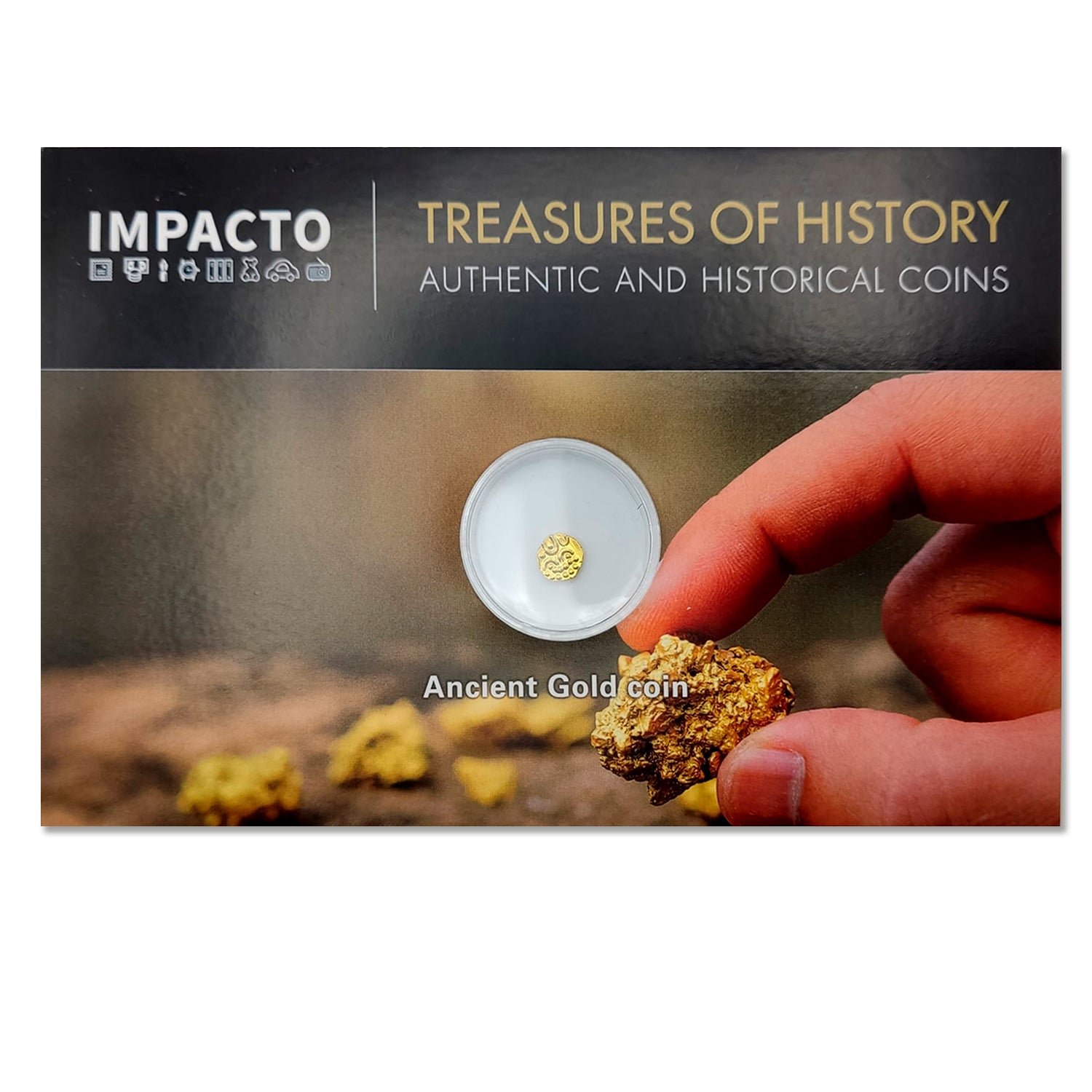 Ancient Coin - The World's Smallest Coin, Certificate of Authenticity included.