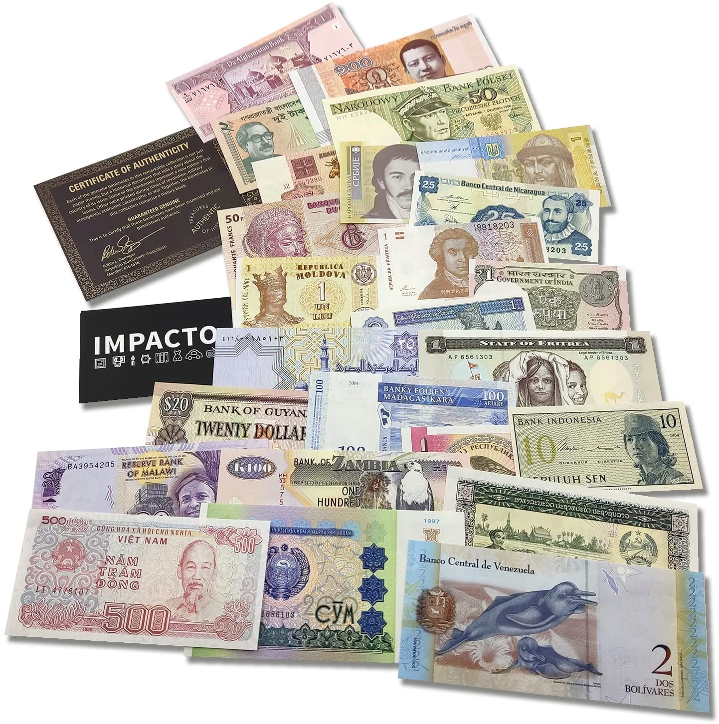 Banknotes Of The World - IMPACTO - impacto.com