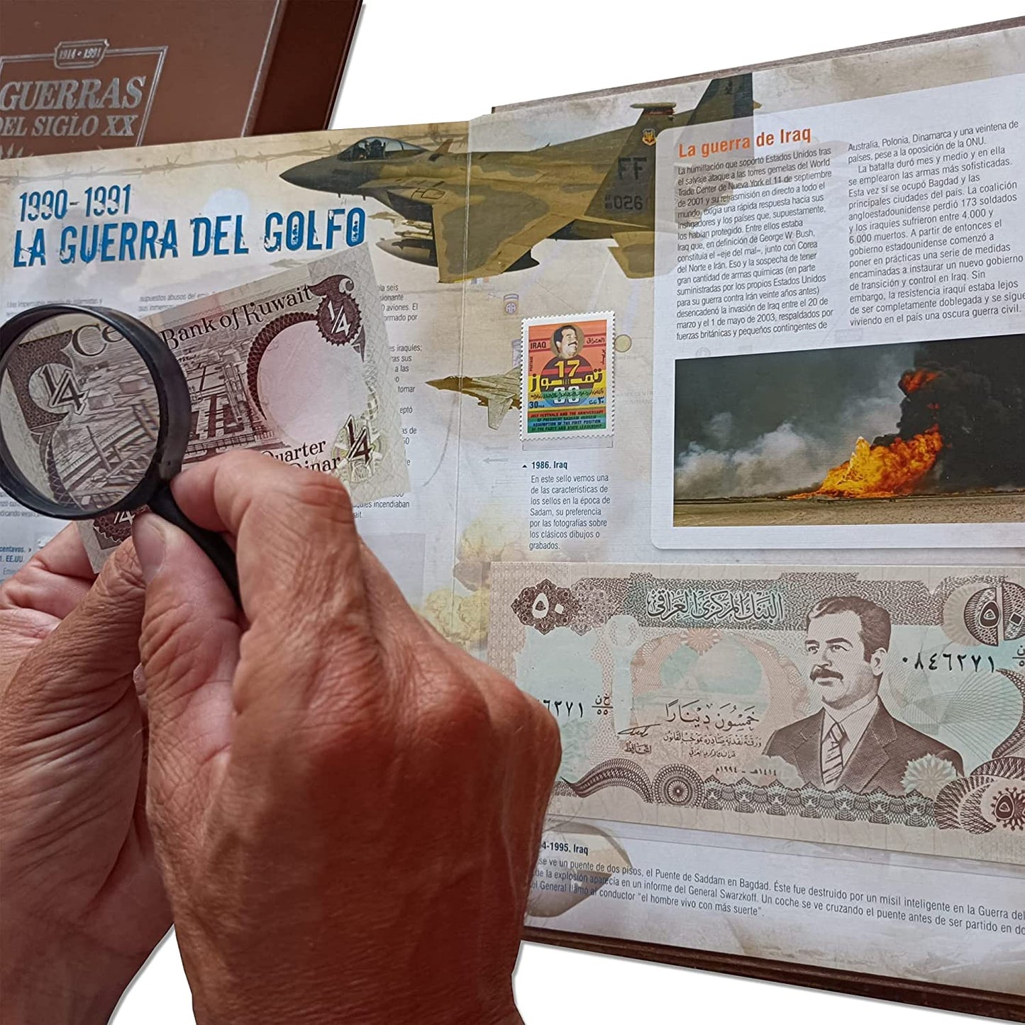 Colección de 52 monedas, sellos y billetes originales de las Guerras del Siglo XX (1914-1991)