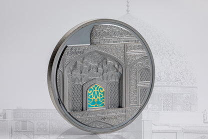 Palau, 25 dollars 2020. Tiffany Art - Isfahan. 5 Oz. Silver