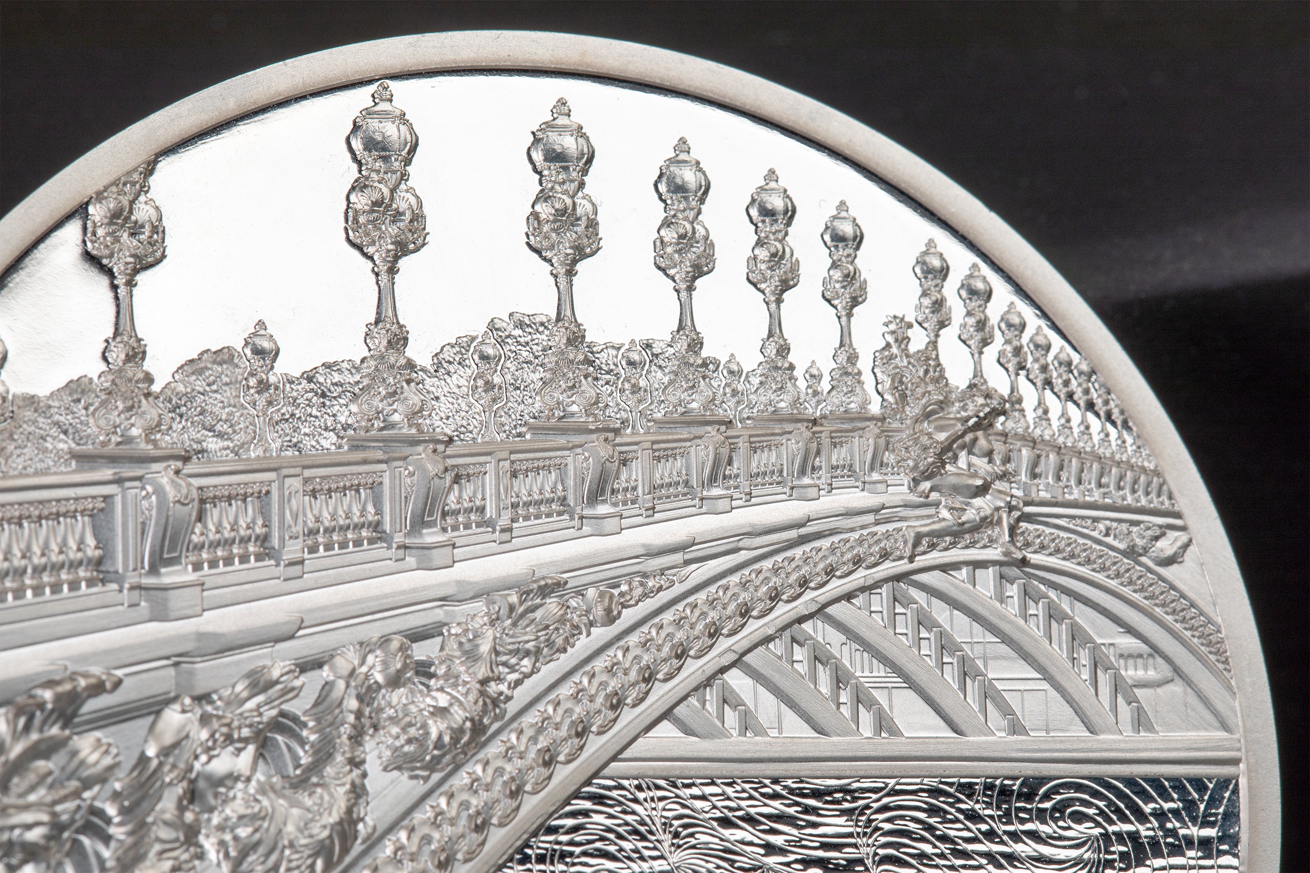 Palau, 20 dollars 2021. Tiffany Art - Paris 3 Oz. Silver