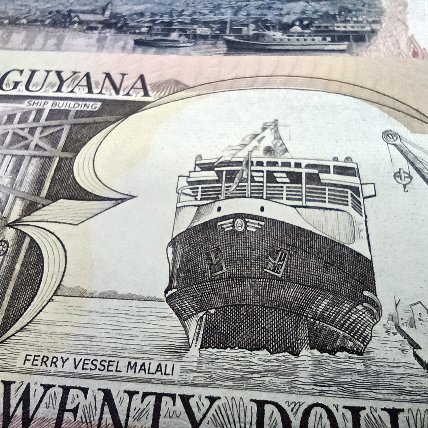 World Paper Money - 13 Banknotes of Ships Collection