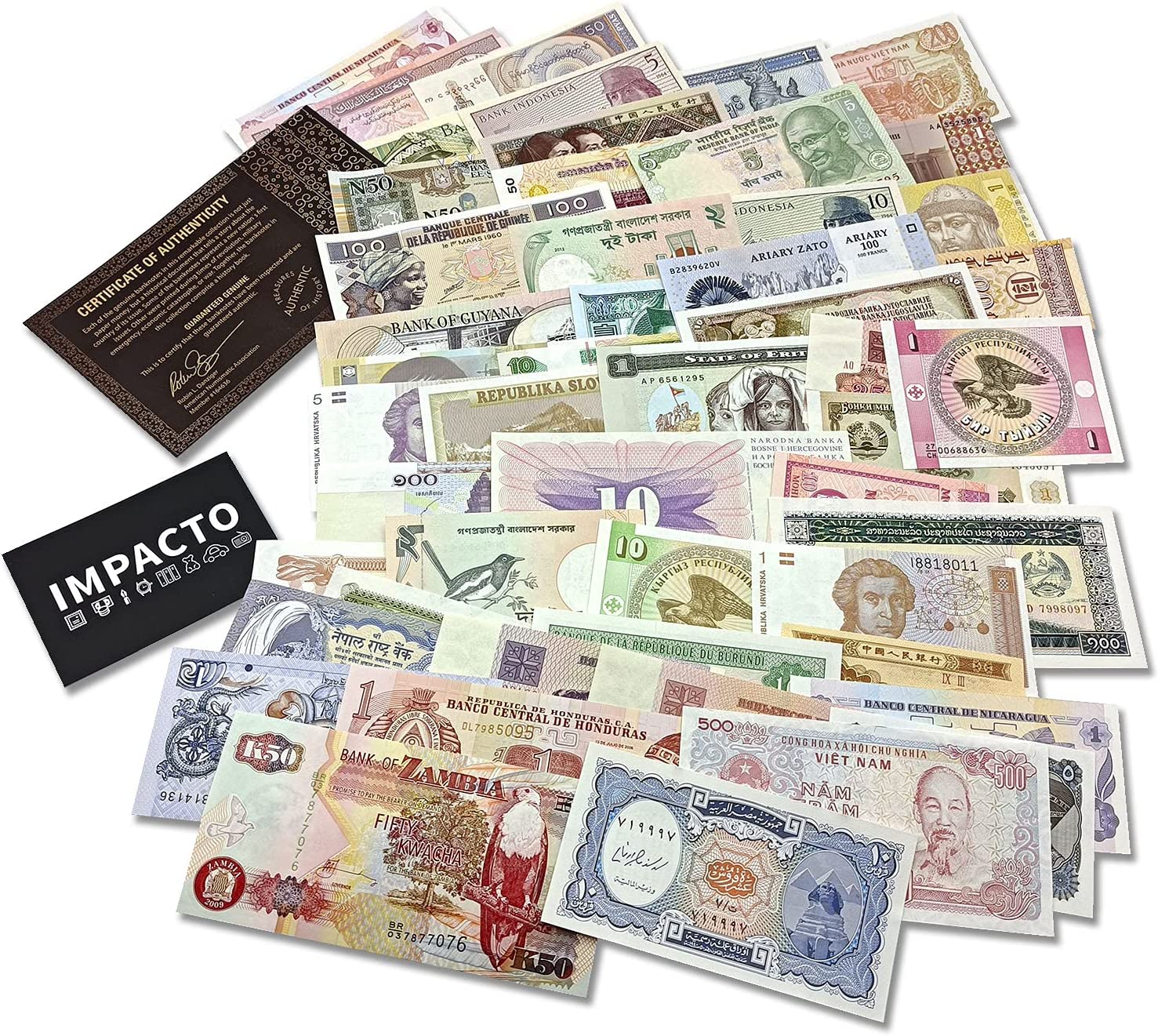 Banknotes Of The World - IMPACTO - impacto.com