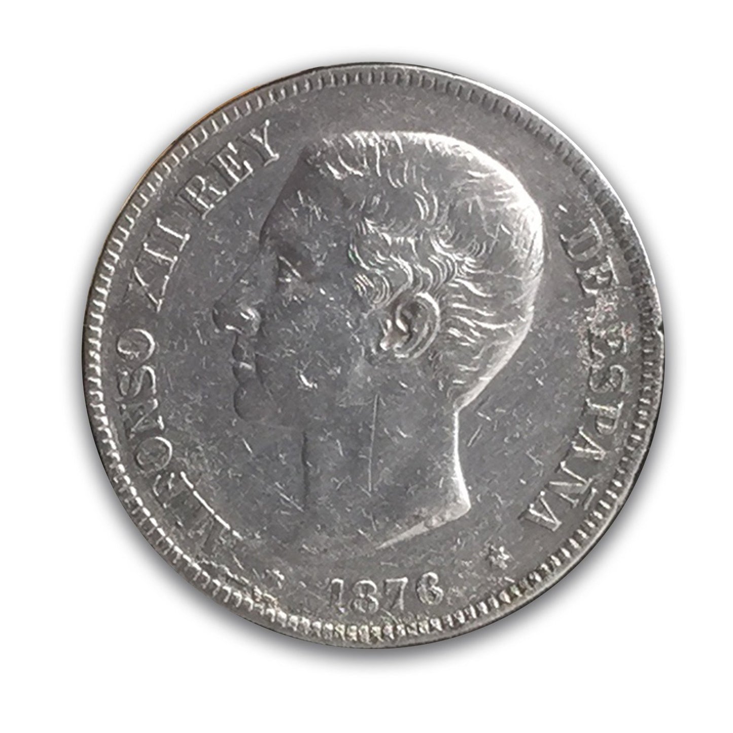 Monedas Españolas - Los Duros de la monarquía. 5 Pesetas de Plata (1871-99)