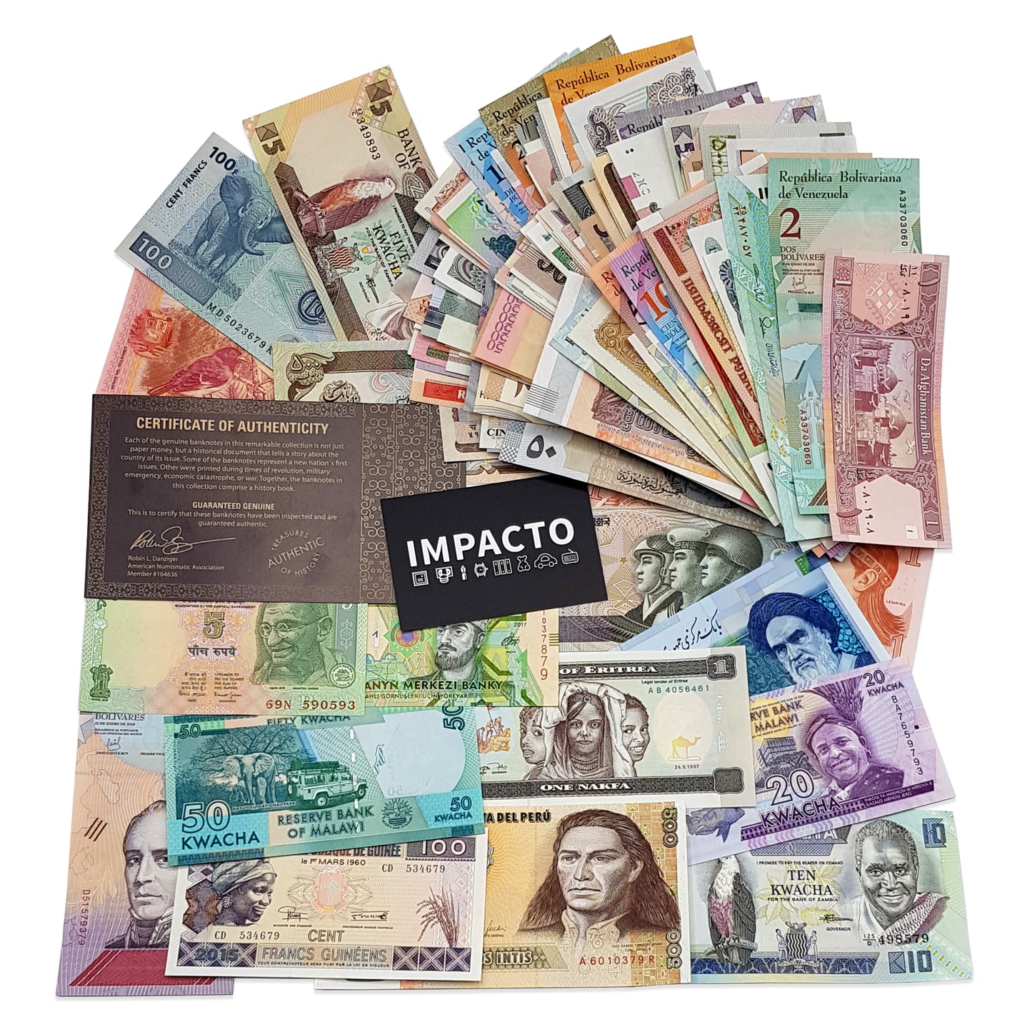 World Currency Collection – 200 Different World Banknotes