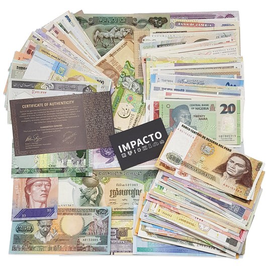 World Currency Collection – 300 Different World Banknotes