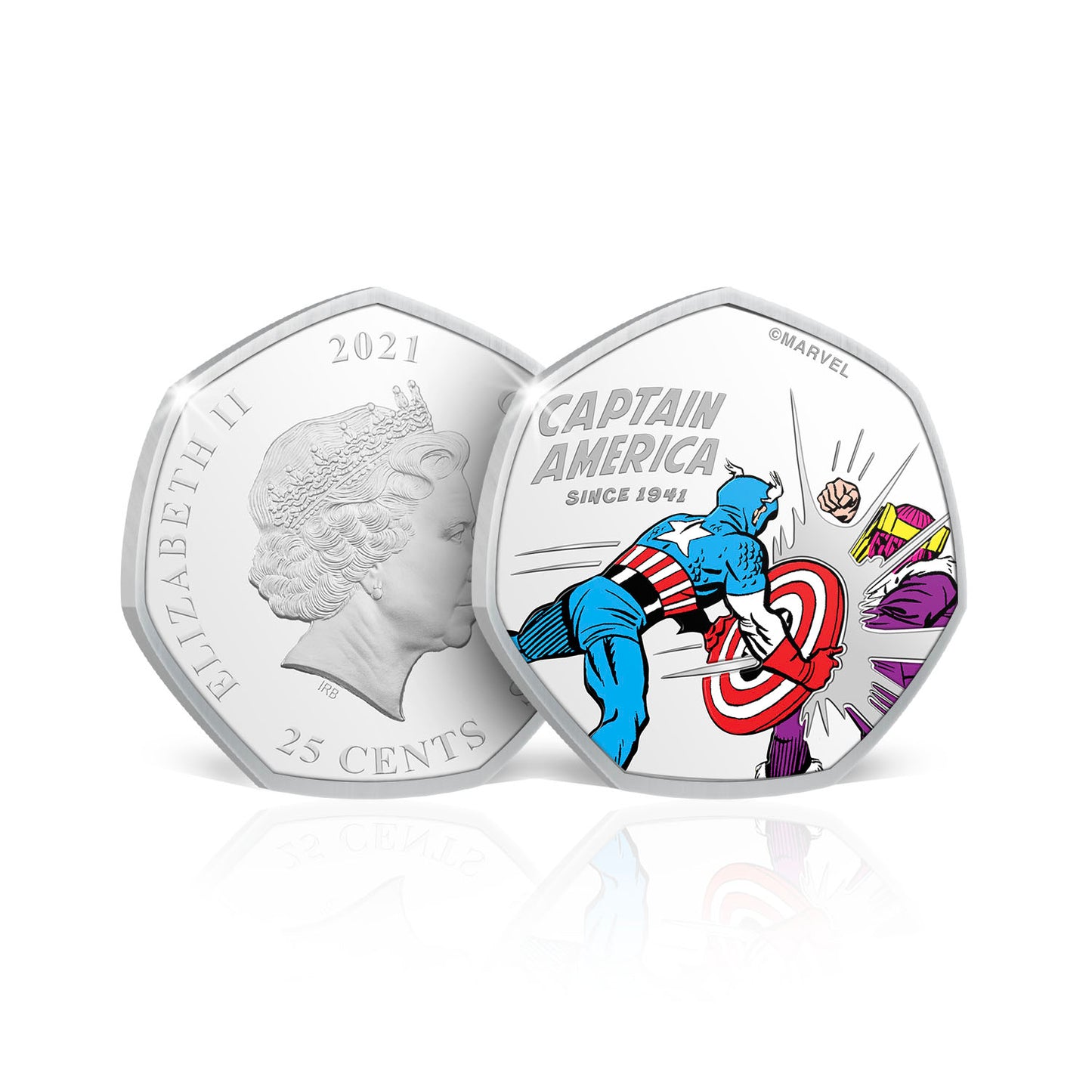 Captain America Complete Collection - 12+2 Limited Edition Official Marvel Coins