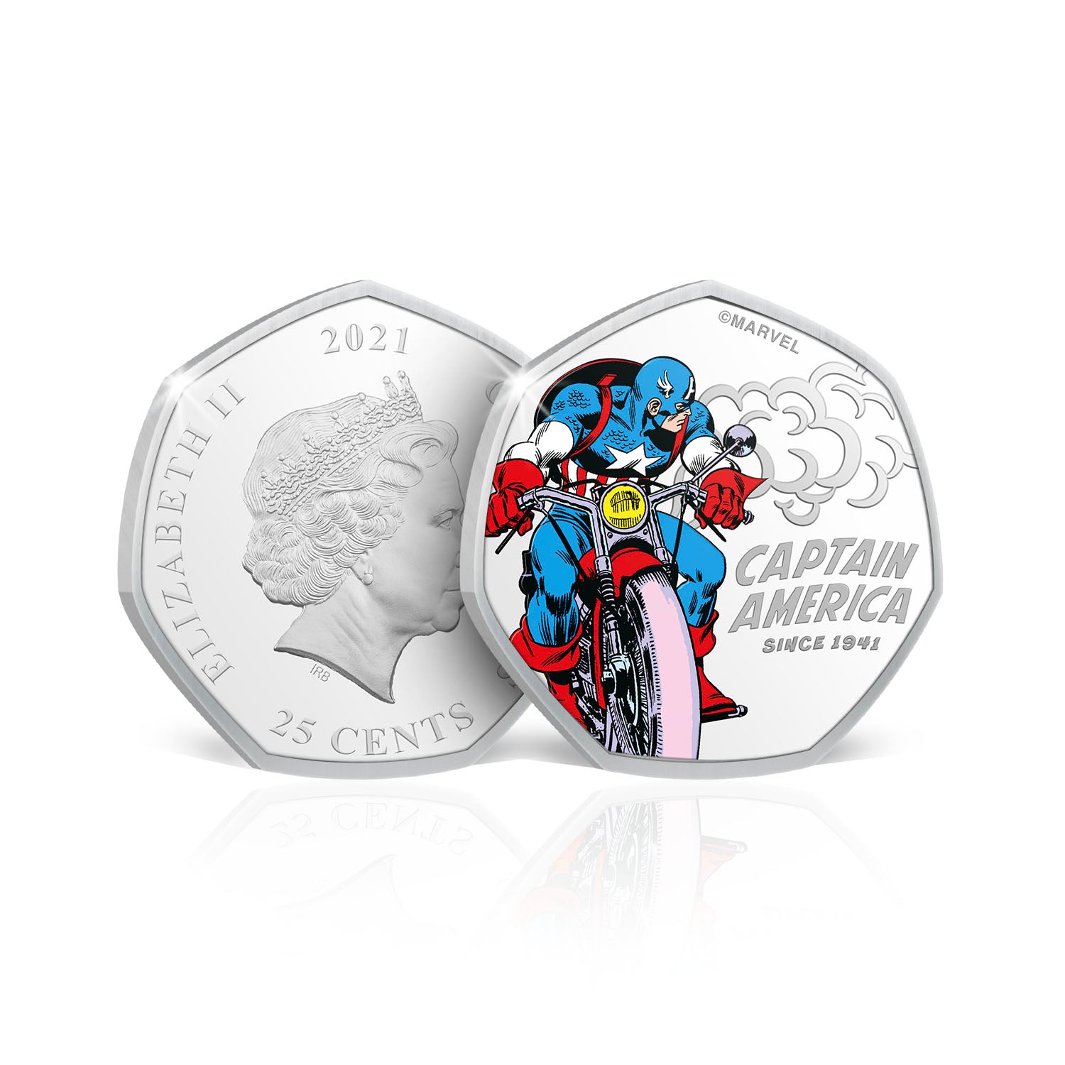 Captain America Complete Collection - 12+2 Limited Edition Official Marvel Coins