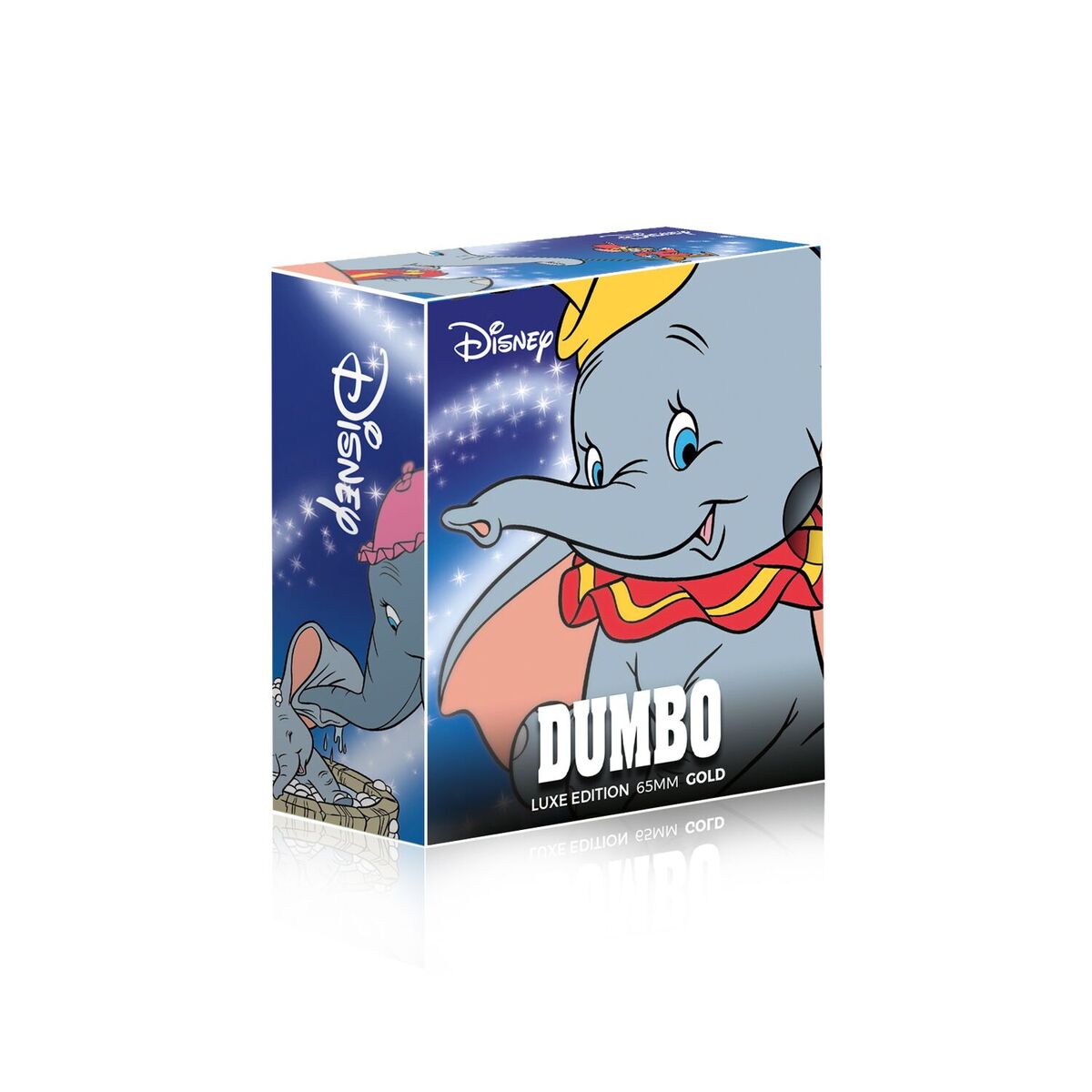 Disney Dumbo Edición Luxe - Moneda / Medalla bañada en Oro 24 Quilates - 65mm