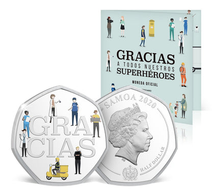 ¡GRACIAS! A todos nuestros Superhéroes - Moneda Oficial 