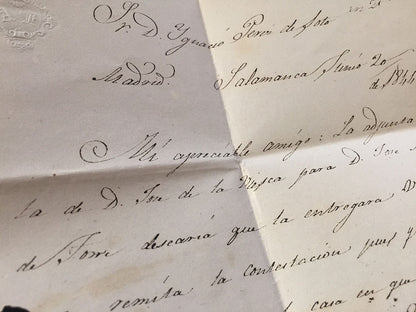 Handwritten Letters from the Spanish Prephilately (1804 - 1844)