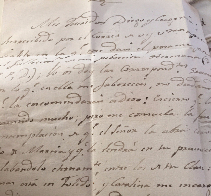 Handwritten Letters from the Spanish Prephilately (1804 - 1844)