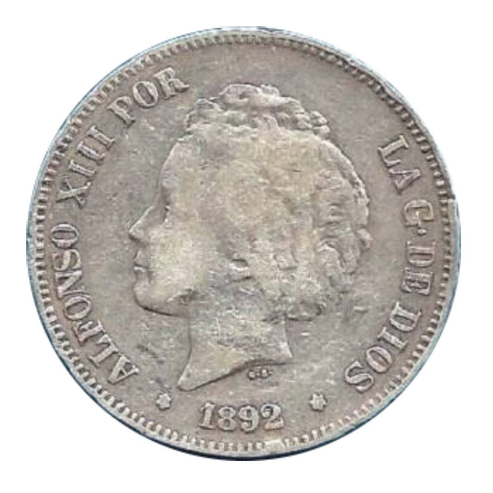 Monedas Españolas – Los Duros de la monarquía. 5 Pesetas de Plata (1871-99)