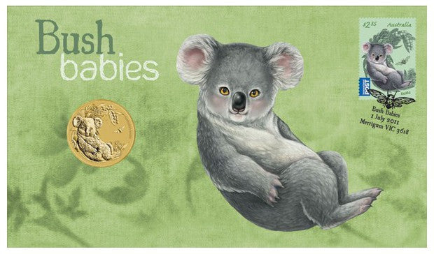 Australia - Bebés de la selva de 1 dólar: Koala