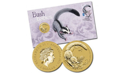 Australia - Bush Babies de 1 dólar: Petauro del azúcar